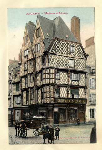 Angers. Maison d'Adam