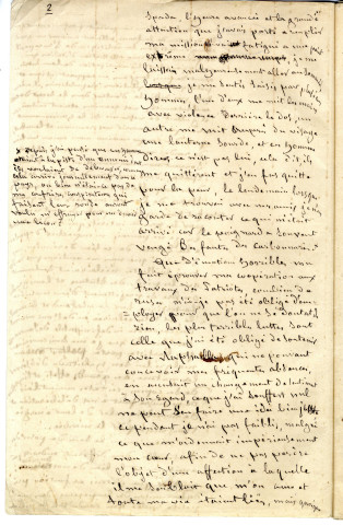 7 - Récits sur son séjour en Italie