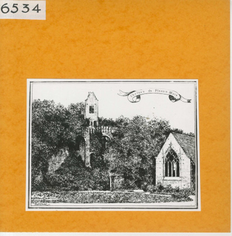 Les Ponts-de-Cé : Vue générale (Atlas Célestin Port, planche 77, gravure)