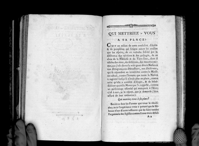 Qui mettriez-vous à sa place ?