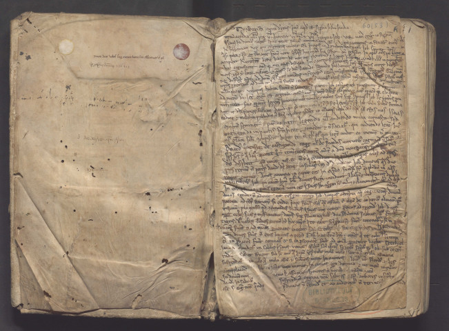 Glose ordinaire sur S. Matthieu, suivie du texte des Proverbes (fol. 102) et de l'Ecclésiaste (fol. 141)