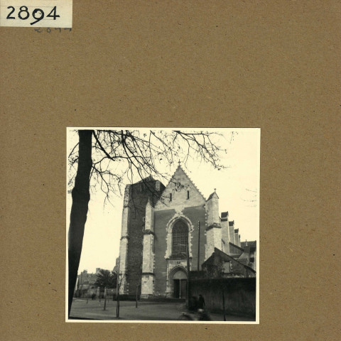 Angers : Eglise Saint-Serge, extérieur