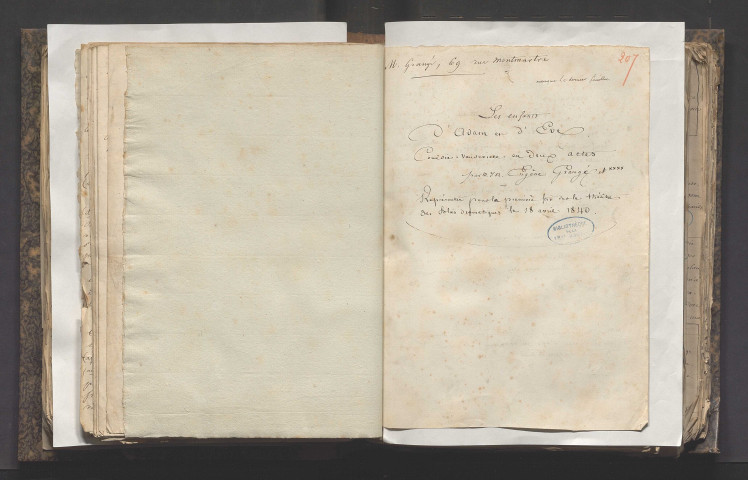 Les enfants d'Adam et d'Eve