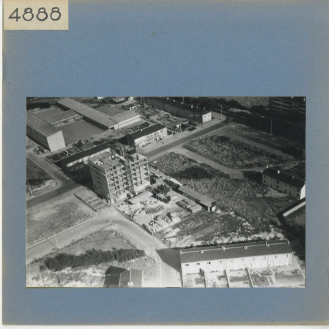 Angers : Tour Violet (vue aérienne)