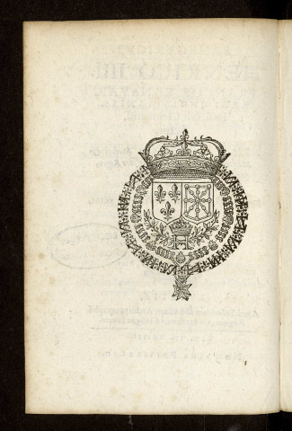 Panegyricus Henrico IIII Francorum et Navar. regi dictus ab H. Monantholio medico in schola regia Lutetiae Parisiorum, XVI kal. jun. 1574