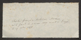 Morren, Charles François Antoine