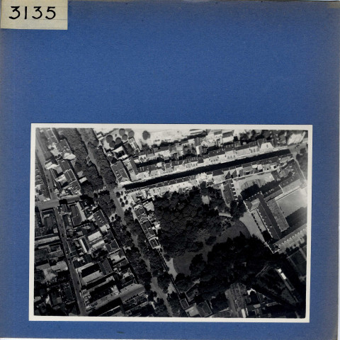 Angers : Préfecture, vue aérienne