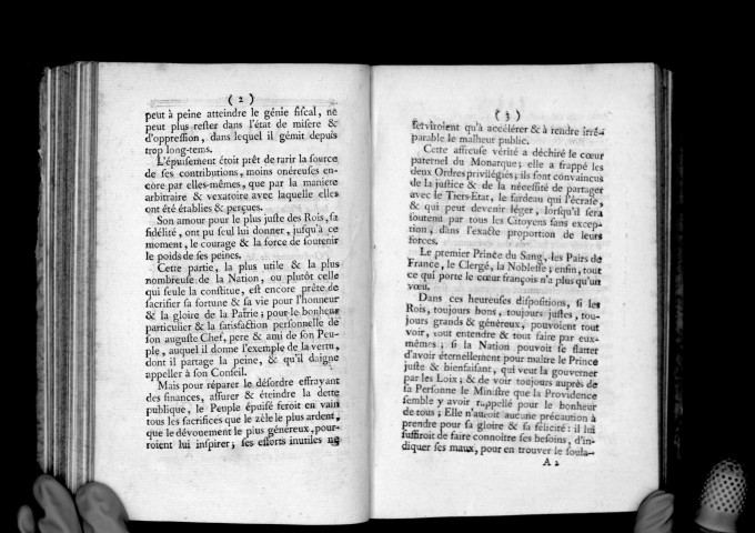Cahier contenant les remontrances, plaintes, doléances {et} supplications de l'ordre du tiers état du bailliage de Château-Thierry, remis à MM. Pinterel de Louverny, lieutenant-général {et} Harmand, avocat en parlement ses députés aux prochains États généraux, par l'ordre du tiers-état du bailliage de Château-Thierry, le 25 mars 1789. Seconde édition.