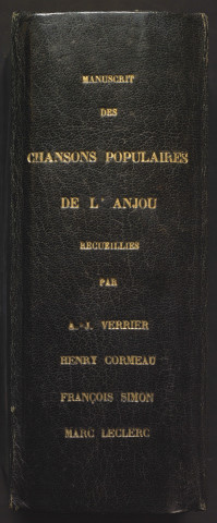 Chansons populaires de l'Anjou