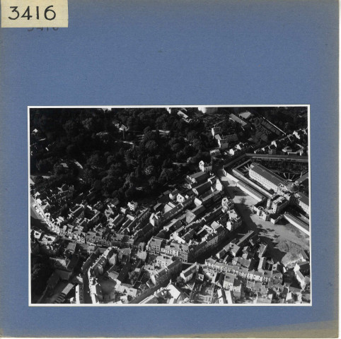 Angers : Quartier Saint-Michel, vue aérienne