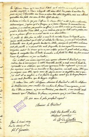 Gantès (chevalier de)