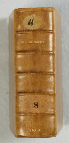 Bible latine [Texte de l'Université] de Denis Séclier puis de Jean Ferrault.