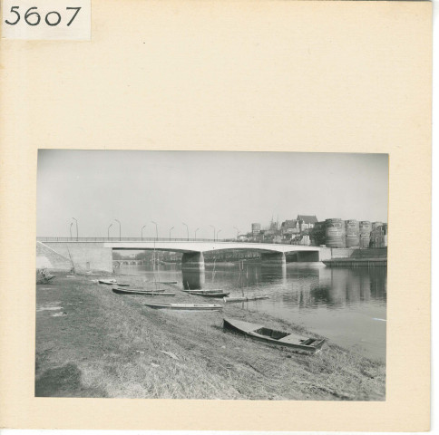 Angers : Nouveau pont de la Basse-chaîne