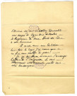 Correspondance de Louis Philippe jeune [à son père]