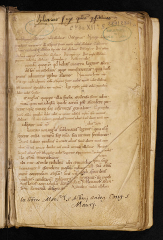 Recueil d'ouvrages de théologie