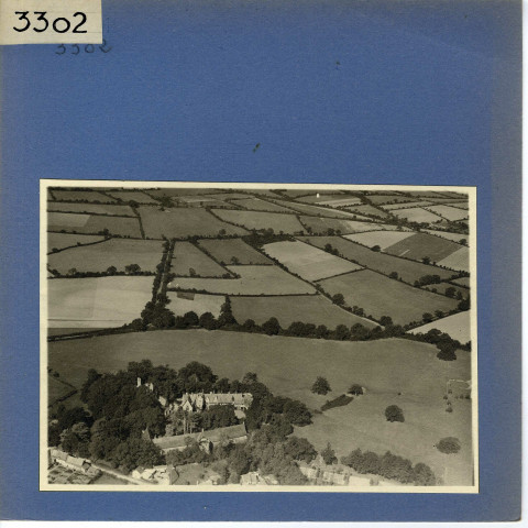 Plessis-Macé : Château du Plessis-Macé (vue aérienne)