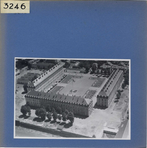 Angers : Ecole du Génie, vue aérienne