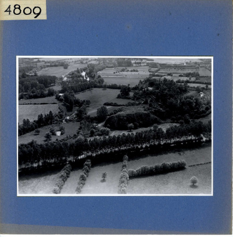 Rochefort-sur-Loire : Château de Saint-Symphorien (vue aérienne)