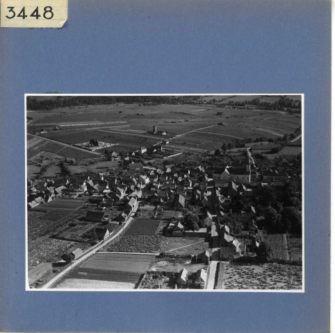 Beaulieu-sur-Layon : Vue aérienne