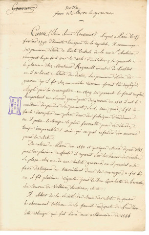 Caron (Toussaint), graveur