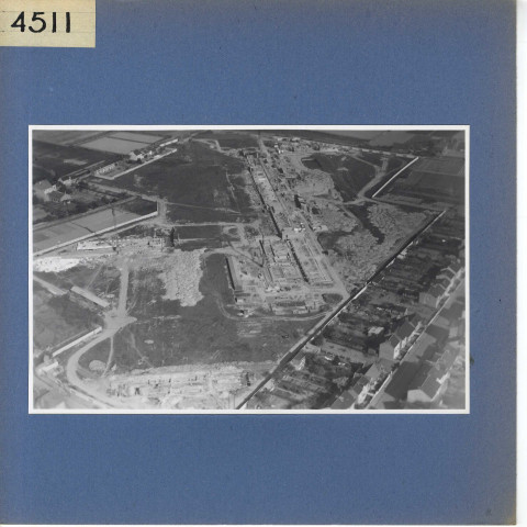 Angers : Construction Chevrollier (vue aérienne)