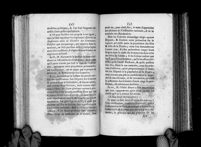 Dixième lettre. Les 7, 8, 9, 10 et 12 juin