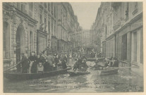 15. Angers. Inondations de décembre 1910. Rue Plantagenêt