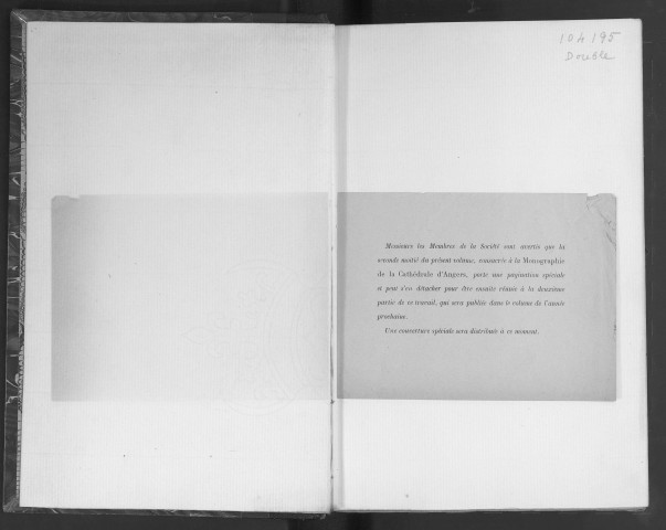 Monographie de la cathédrale d'Angers