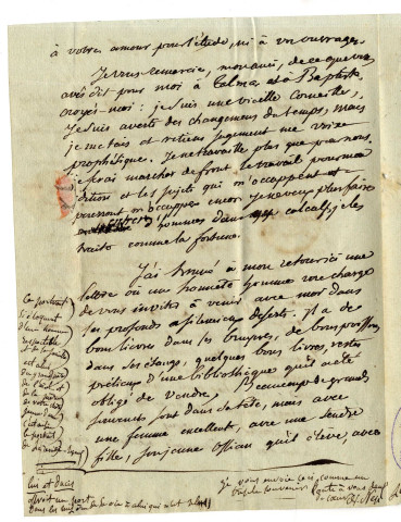 Correspondance de Ducis [à Louis Lemercier]