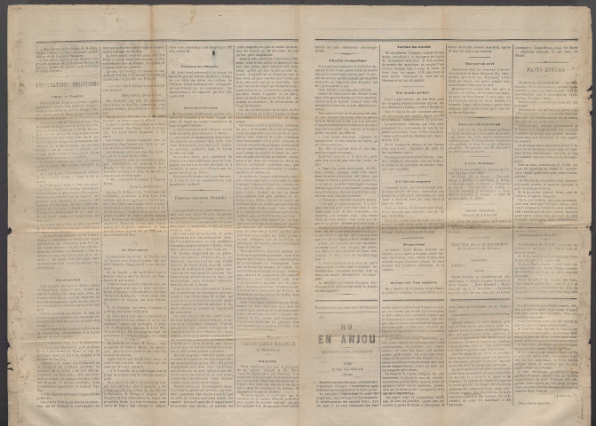 Le postillon. 23 déc. 1883 (1re année, n° 61)