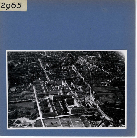 Angers : Vue aérienne de l'hôpital