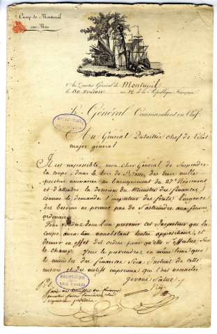 Correspondance de Ney [au général Dutaillis]