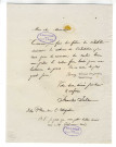 Correspondance de Stanislas Julien [à Pierre-Jean David d'Angers]