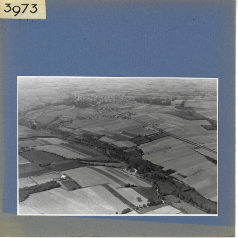 Saint-Lambert-du-Lattay : Vue aérienne