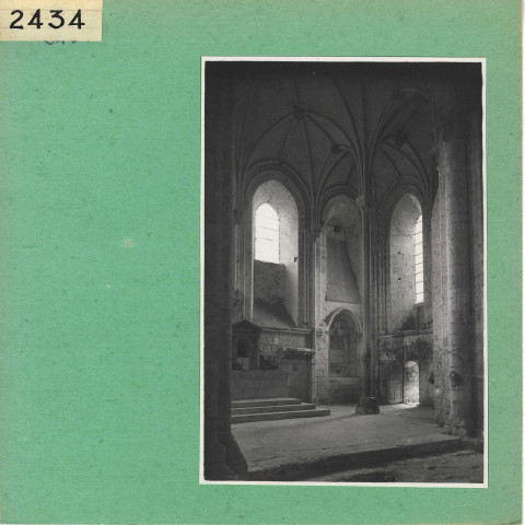 Cizay-La-Madeleine : Abbaye d'Asnières (voûtes)