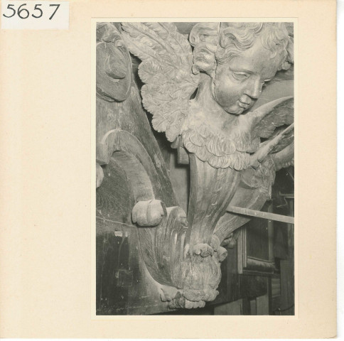 Angers : Orgue, détails (Cathédrale)