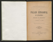 Le Palais épiscopal d'Angers