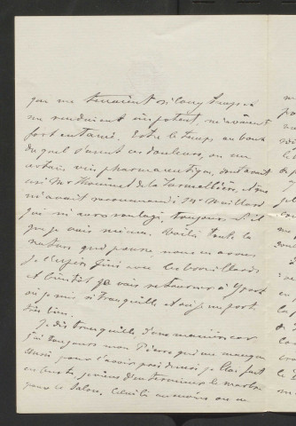 Lettres adressées à Victor Pavie