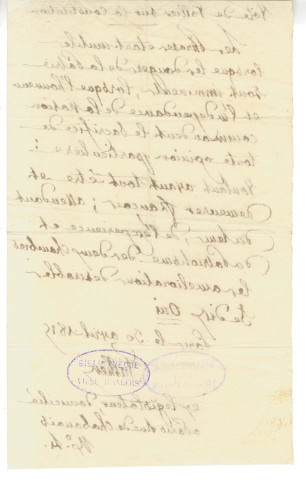 Correspondance de Jean-Lambert Tallien