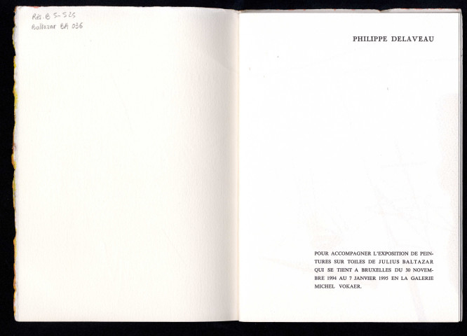 Julius Baltazar, un abstrait à l'état sauvage