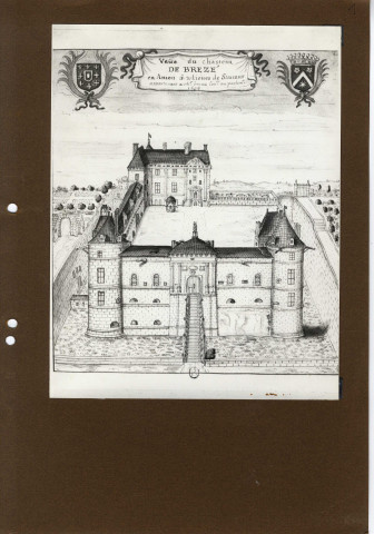 [Photographies des monuments du] Diocèse d'Angers : Brézé - Broc