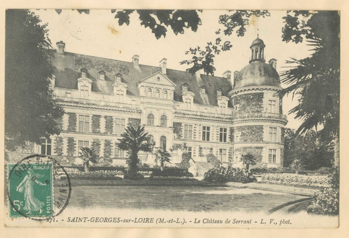 171. St-Georges-sur-Loire (M-et-L). Le Château de Serrant