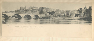 1188. Angers. Le Pont de la Basse-Chaïne et le Château