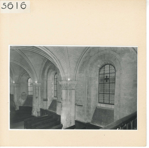 Angers : Temple protestant (intérieur)