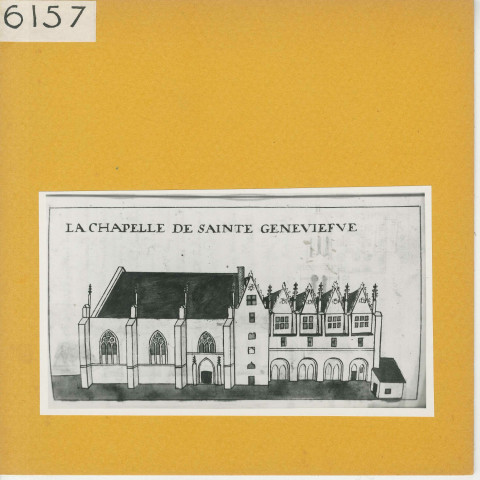 Angers : Chapelle Sainte-Geneviève (1716)