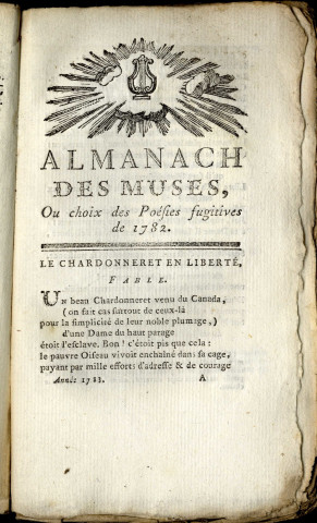 Almanach des Muses. 1783