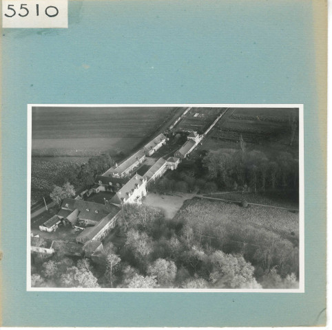 Saint-Barthélémy-d'Anjou : La Romanerie (vue aérienne)