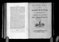 Le plus fort des pamphlets. L'Ordre des paysans aux États-Généraux. Noilliac