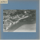 Durtal : Papeteries et quartier de Gouis sur le Loir (vue aérienne)