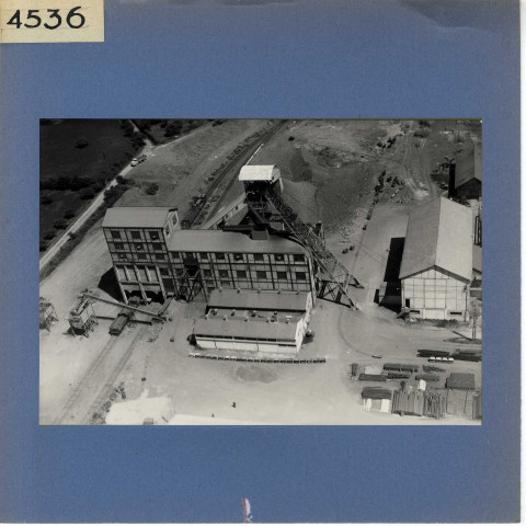 Segré : Mine de fer (vue aérienne)